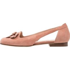 Baleriny damskie: Erika Rocchi Półbuty wsuwane peach/argilla