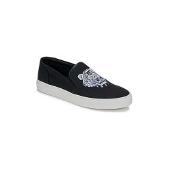 Tenisówki Kenzo SLIP ON. Czarne trampki męskie marki Kenzo, bez wzorów, bez zapięcia. Za 769,00 zł.