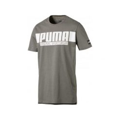 T-SHIRT STYLE ATHLETICS. Szare t-shirty męskie Puma, s, bez wzorów, bez kołnierzyka. W wyprzedaży za 69,99 zł.