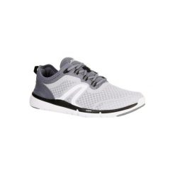 Buty męskie do szybkiego marszu Soft 540 Mesh szare. Szare buty sportowe męskie marki NEWFEEL, z poliesteru, bez zapięcia, trekkingowe. Za 119,99 zł.