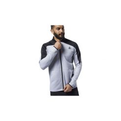 Bluzy dresowe Reebok Sport Kurtka dresowa One Series Training Spacer. Szare kurtki sportowe męskie Reebok Sport, s, bez wzorów, z dresówki, bez kaptura, trekkingowe. Za 249,00 zł.