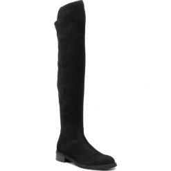 Muszkieterki SOLO FEMME - 39916-03-G70/H87-01-00 Czarny. Czarne kozaki damskie Solo Femme, ze skóry, przed kolano, na wysokim obcasie, na obcasie, bez zapięcia. Za 559,00 zł.
