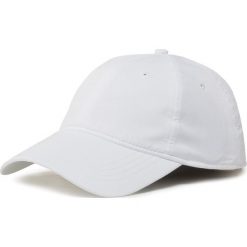 Czapka z daszkiem LACOSTE - RK2447 White 001. Białe czapki męskie Lacoste, bez wzorów, z poliesteru. Za 199,00 zł.