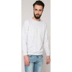 Lee - Bluza. Szare bluzy męskie marki Lee, m, z nadrukiem, z bawełny, bez kaptura. W wyprzedaży za 129,90 zł.