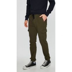 Tom Tailor Denim - Spodnie. Zielone spodnie męskie TOM TAILOR DENIM, na co dzień, s, bez wzorów, z elastanu, casualowe. W wyprzedaży za 129,90 zł.