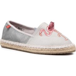 Espadryle BIG STAR - DD274A158 Grey. Szare espadryle damskie BIG STAR, na co dzień, bez wzorów, z tworzywa sztucznego, retro, bez obcasa, na płaskiej podeszwie, bez zapięcia. Za 109,00 zł.