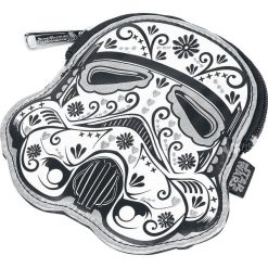 Star Wars Storm Trooper Portfel czarny/biały. Białe portfele damskie marki Star Wars, z motywem z bajki. Za 79,90 zł.