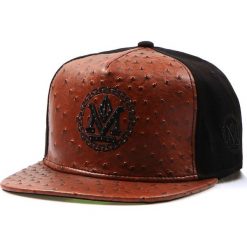 Czapki z daszkiem męskie: Czapka męska snapback czarna (hx0192)