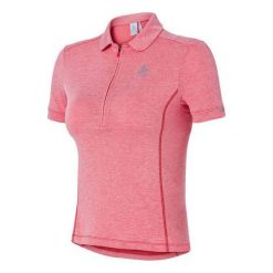 Odlo Koszulka rowerowa Tech. Polo Shirt s/s Classic różowa r. M (410931M). Czerwone odzież rowerowa męska marki Odlo, m, polo. Za 209,96 zł.