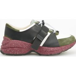 Sportowe buty ze skóry ReDesign - Wielobarwn. Szare buty sportowe damskie marki Reserved, ze skóry. Za 299,99 zł.