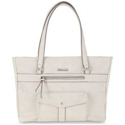 Tamaris Elegancka Torebka Adriana Shopping Bag Light Grey 2651181-204. Szare torebki klasyczne damskie marki Tamaris. W wyprzedaży za 196,00 zł.