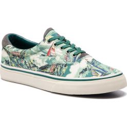 Tenisówki POLO RALPH LAUREN - Thorton 816745809002 St Isl Mlt. Zielone półbuty męskie Polo Ralph Lauren, bez wzorów, z zamszu, bez zapięcia. Za 389,00 zł.