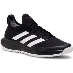 Buty adidas - Defiant Generation M FX5810 Cblack/Ftwwht/Ftwwht. Czarne buty sportowe męskie Adidas, z materiału, bez zapięcia, tenisowe. Za 399,00 zł.
