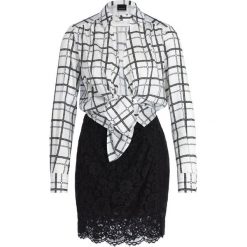 Sukienka codzienna Pinko 20192 BLK01 1G14JF.7623. Sukienki damskie Pinko, na co dzień, bez wzorów, z bawełny, bez kołnierzyka, bez rękawów, proste. W wyprzedaży za 569,00 zł.