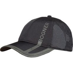 Czapka BOGNER SAMY Czarny. Czarne czapki męskie marki Bogner, z nadrukiem, z tkaniny, sportowe. Za 270,00 zł.