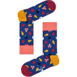 Happy Socks - Skarpety Fall. Niebieskie skarpetki męskie marki Happy Socks, z bawełny. W wyprzedaży za 27,90 zł.