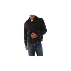 Kurtki krótkie Levis 77389 0000 SHERPA TRUCKER. Czarne kurtki męskie Levi's®, s, bez wzorów, krótkie, bez kaptura. Za 503,41 zł.