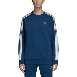 MĘSKA BLUZA ADIDAS TREFOIL CREW 3-STRIPES (L). Bluzy męskie Adidas, m, w paski, z bawełny, klasyczne, z klasycznym kołnierzykiem, bez rękawów, bez kaptura. W wyprzedaży za 229,99 zł.