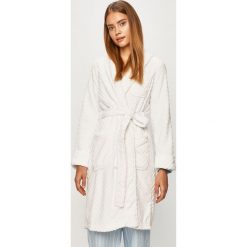 Lauren Ralph Lauren - Szlafrok. Białe szlafroki damskie Lauren Ralph Lauren, s, bez wzorów, z poliesteru, bez rękawów, bez kaptura. W wyprzedaży za 299,90 zł.