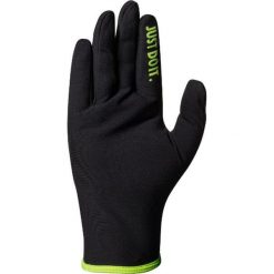 Rękawiczki męskie: Nike Rękawiczki męskie Lightweight Rival Run Gloves 2.0 czarno-zielone r. M