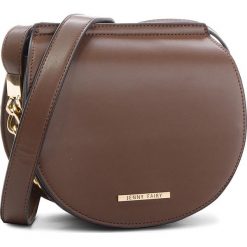 Torebka JENNY FAIRY - RS0276 Brown. Brązowe listonoszki damskie marki Jenny Fairy, ze skóry ekologicznej. Za 89,99 zł.