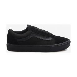 Vans ComfyCush Old Skool Tenisówki Czarny. Czarne trampki męskie Vans, bez wzorów, ze skóry, na sznurówki. Za 378,95 zł.