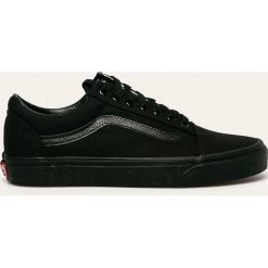 Vans - Tenisówki. Czarne trampki męskie Vans, bez wzorów, z materiału, na sznurówki. W wyprzedaży za 259,90 zł.