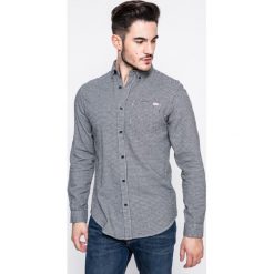 Jack & Jones - Koszula. Czarne koszule męskie Jack & Jones, s, w kratkę, z bawełny, casualowe, button down, z długim rękawem. W wyprzedaży za 89,90 zł.