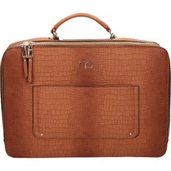 TOREBKA NOBO - NBAG-H0240-C017 - brązowy - Aktówka. Pomarańczowe aktówki damskie Nobo, bez wzorów, eleganckie, bez dodatków. W wyprzedaży za 188,30 zł.