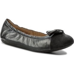 Baleriny GEOX - D Lola 2Fit A D723DA 0BVSK C9999 Black. Czarne baleriny damskie Geox, z nubiku, na płaskiej podeszwie. W wyprzedaży za 239,00 zł.