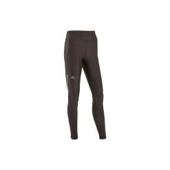 Legginsy do biegania RUN DRY damskie. Czarne legginsy sportowe damskie KALENJI, xl, bez wzorów, z elastanu, do biegania. Za 39,99 zł.