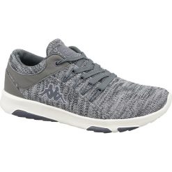 Kappa Snazzy II 242634-1643. Szare buty sportowe damskie Kappa, bez wzorów, z tkaniny, sportowe. W wyprzedaży za 139,99 zł.
