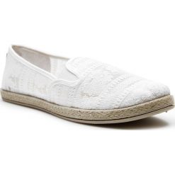 Tomsy damskie: Espadryle damskie tenisówki koronkowe białe N.E.W.S.