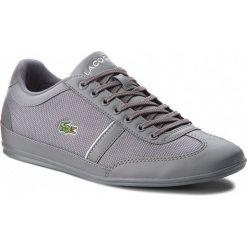 Sneakersy LACOSTE - Misano Sport 318 1 Cam 7-36CAM00572G4 Dk Gry/Lt Gry. Szare sneakersy męskie marki Lacoste, bez zapięcia. W wyprzedaży za 359,00 zł.