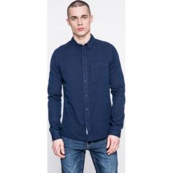 Calvin Klein Jeans - Koszula. Niebieskie koszule męskie Calvin Klein Jeans, m, bez wzorów, z bawełny, casualowe, button down, z długim rękawem. W wyprzedaży za 199,90 zł.