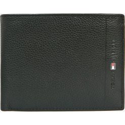 Tommy Hilfiger - Portfel skórzany. Czarne portfele męskie marki TOMMY HILFIGER, bez wzorów, ze skóry. Za 329,90 zł.