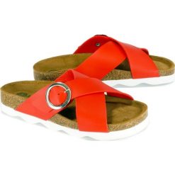 DR. BRINKMANN 701487-4 rot, klapki profilaktyczne damskie. Klapki damskie Dr. Brinkmann, bez wzorów, bez obcasa. Za 209,90 zł.