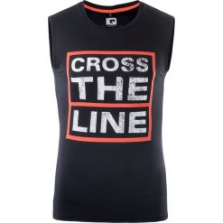 Koszulki sportowe męskie: IQ Koszulka męska ROJEN Black/ Spicy Orange r. XXL