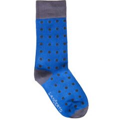 Skarpety w Kropki. Skarpetki męskie LANCERTO, bez wzorów, z elastanu. Za 29,90 zł.