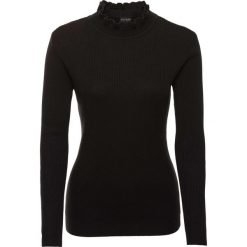 Swetry klasyczne damskie: Sweter bonprix czarny