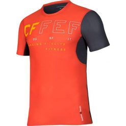 Reebok Koszulka męska CrossFit Short Sleeve czerwono-czarna r. L (B45169*L). Czarne koszulki sportowe męskie Reebok, l. Za 231,95 zł.