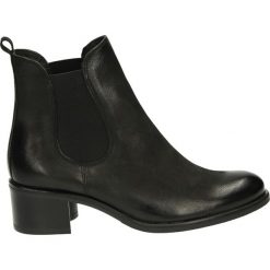 Botki - 46503FY N NER. Czarne botki damskie skórzane marki Venezia. Za 319,00 zł.