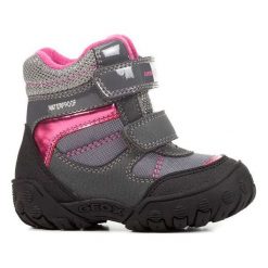 Geox Buty Zimowe Za Kostkę Dziewczęce Gulp 20 Szare. Szare buty dziewczęce zimowe Geox, za kostkę, bez zapięcia. Za 279,00 zł.
