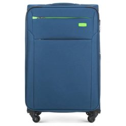 Walizki: Walizka w kolorze granatowym – (S)47 x (W)77 x (G)29 cm
