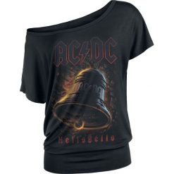 AC/DC Hells Bells Koszulka damska czarny. Czarne bluzki damskie marki AC/DC, m. Za 99,90 zł.