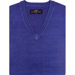 Sweter MARTINO SWNS000097. Szare swetry klasyczne męskie marki bonprix, l, melanż, ze skóry. Za 229,00 zł.