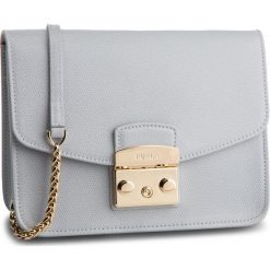 Torebka FURLA - Metropolis 993739 B BNF8 ARE Color Cristallo d. Szare torebki klasyczne damskie marki Furla, bez wzorów, ze skóry, wizytowe, bez dodatków. Za 1355,00 zł.