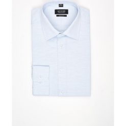 Koszula corsini 2993 długi rękaw slim fit błękit. Niebieskie koszule męskie Recman, m, bez wzorów, bez kołnierzyka, z długim rękawem. Za 169,00 zł.