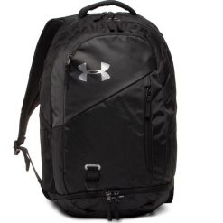 Plecak UNDER ARMOUR - Hustle 4.0 1342651-001 Black. Czarne torby męskie skórzane Under Armour, bez wzorów, z materiału. W wyprzedaży za 169,00 zł.
