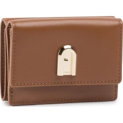 Mały Portfel Damski FURLA - 1927 104291 P PCW5 SLL Cognac h. Pomarańczowe portfele damskie Furla, bez wzorów, ze skóry. Za 539,00 zł.